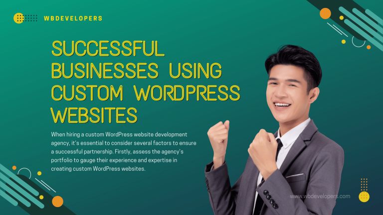 Successful Business man by wordpress developers
