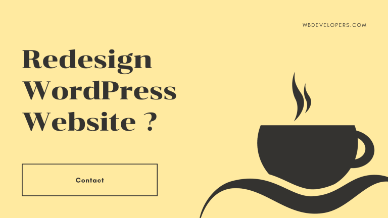 Redesign your wordpress Website
